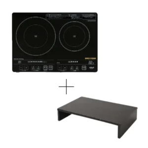 アイリスオーヤマ IHクッキングヒーター 2口＋スタンドセット レンタル