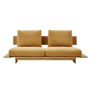 関家具 ニッポネア NUSI ソファ 3人掛け OAK 狐色 レンタル