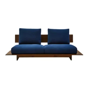 関家具 ニッポネア NUSI ソファ 3人掛け WN 紺青色 レンタル