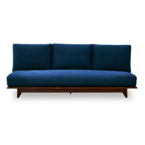 関家具 ニッポネア ARUJI ソファ 3.5P (3B1S) WN 紺青色 レンタル