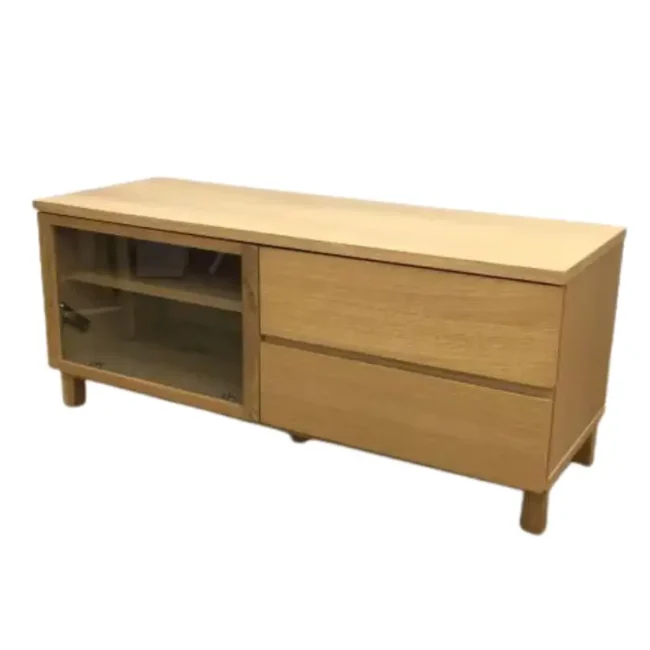 無印良品 オーク材ＡＶラック・幅１１０ｃｍ レンタル