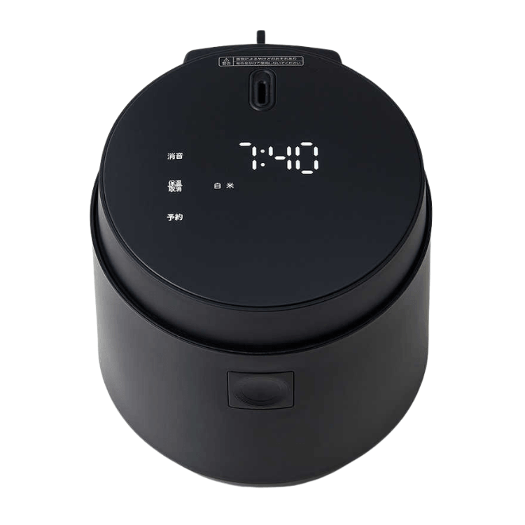 黒色家電セット 炊飯器